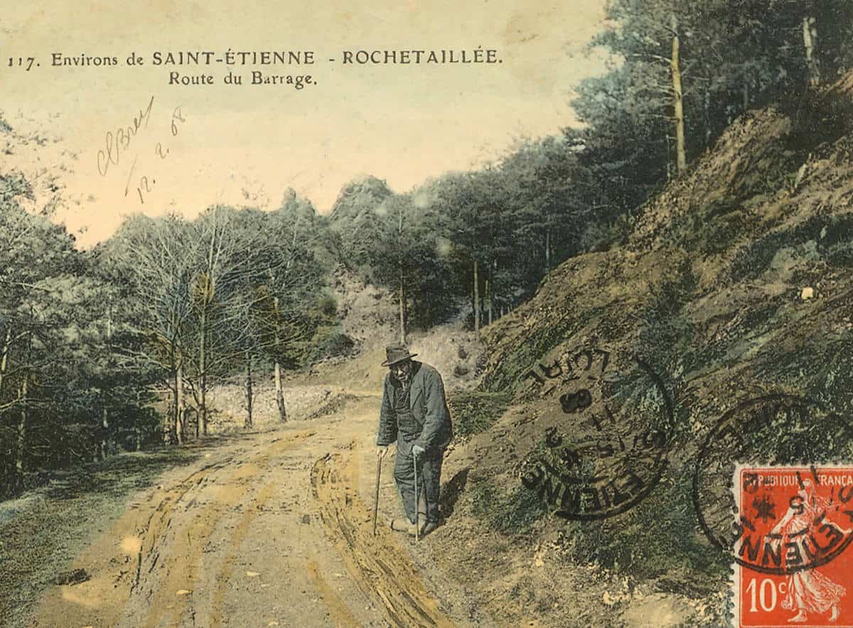 2 FI ICONO 3389, route du barrage de Rochetaillée, 1900