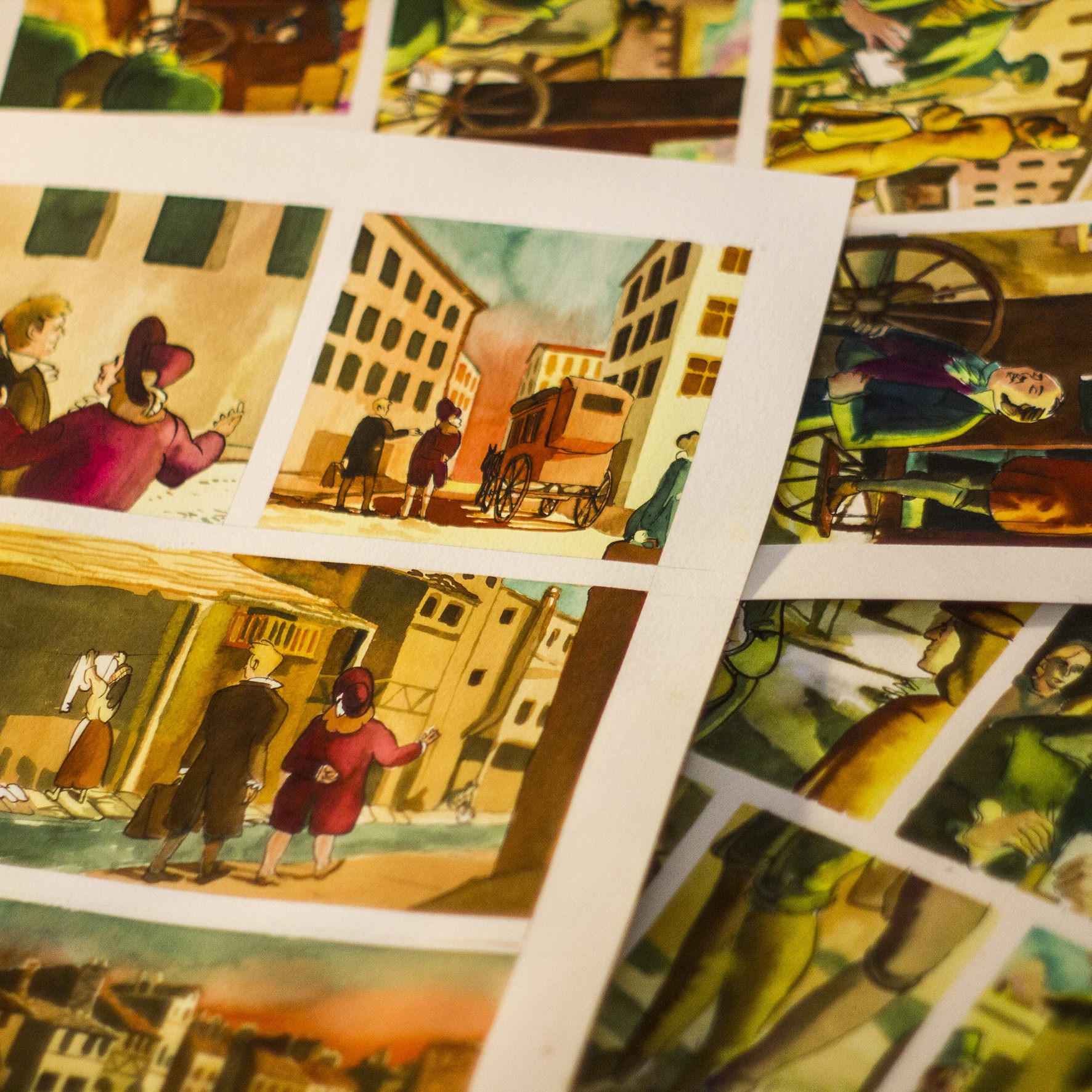 Les planches couleurs
